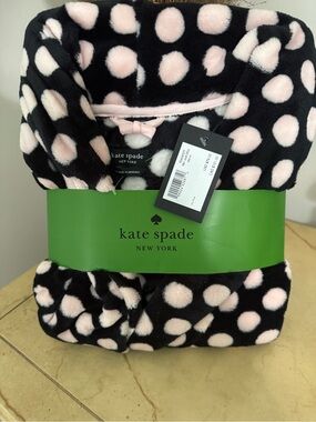 KATE SPADE LONG SLEEVE SHORT ROBE MEDIUM NWT